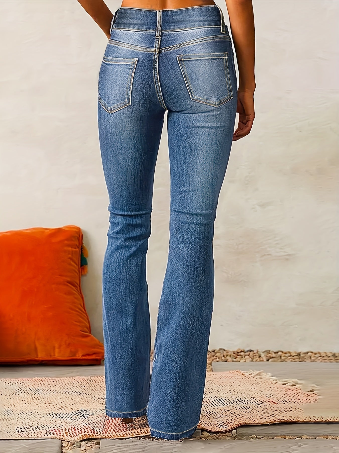 Aya | Høytlivs Flare Jeans