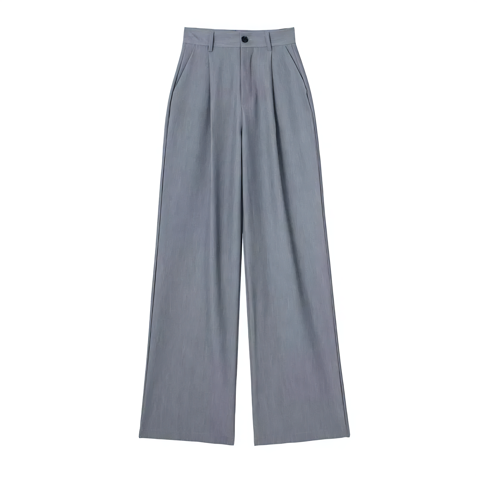 Linnea | Elegant Grey Wide Trousers