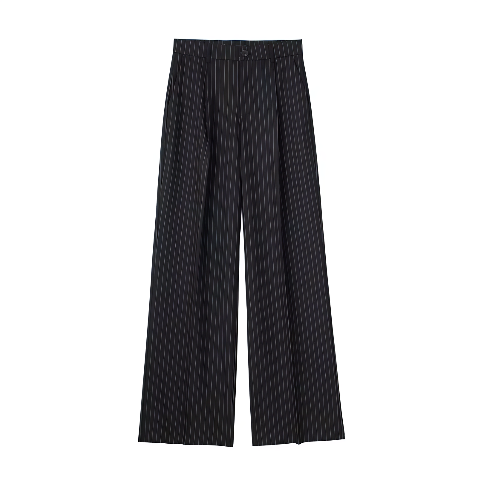 Linnea | Elegant Grey Wide Trousers