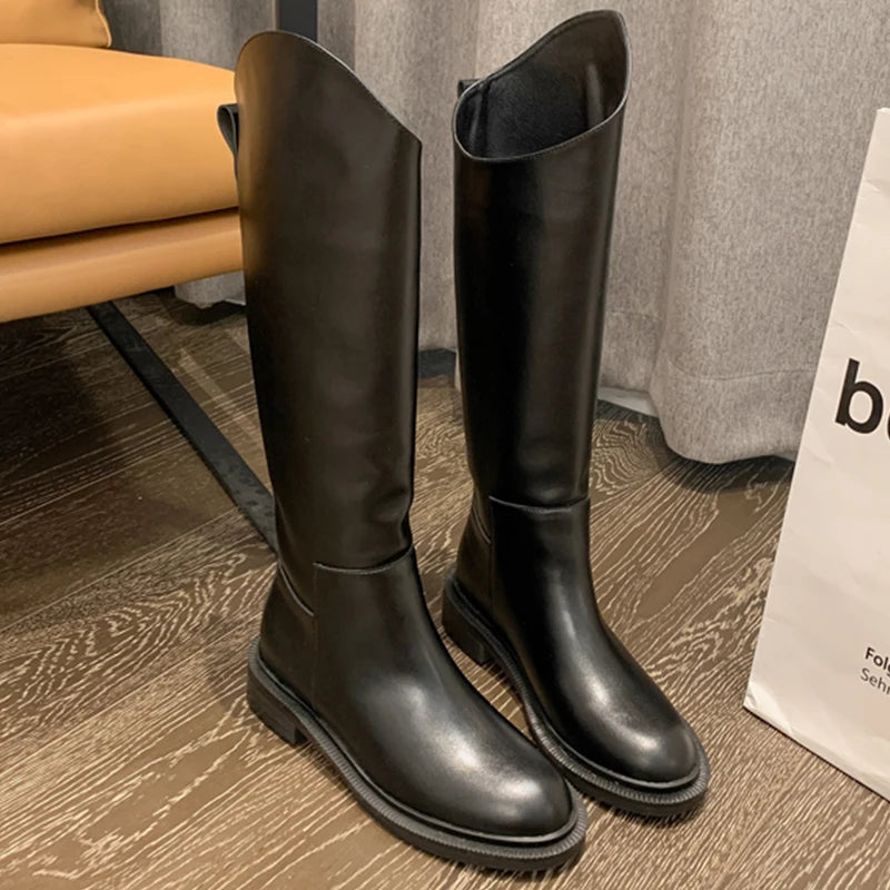 Knelange Chelsea-boots