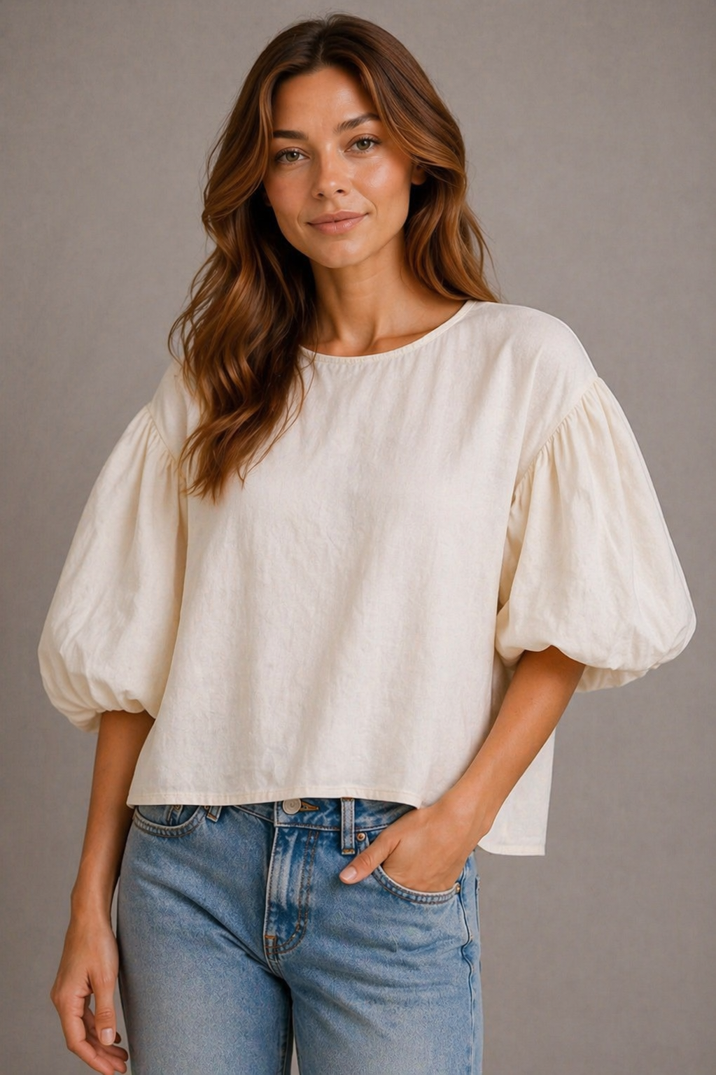 Solveig | Stripete Sommerbluse