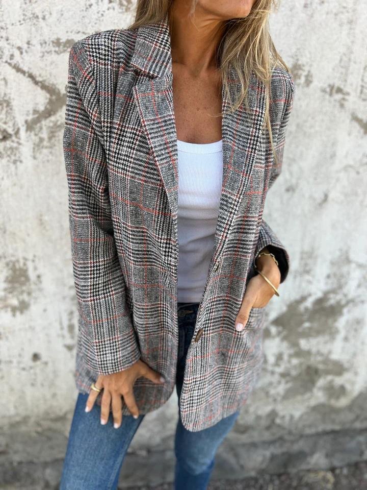 Marlene | Rutet Lang Blazer