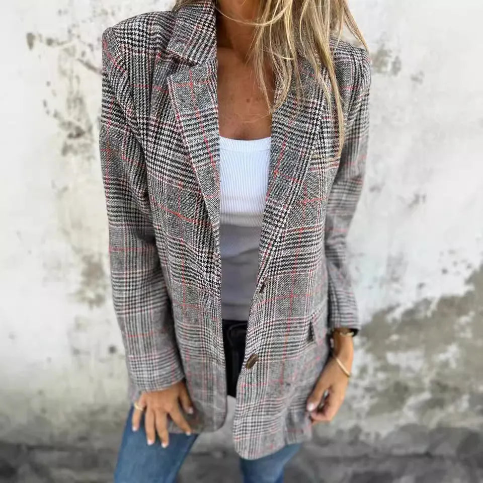 Marlene | Rutet Lang Blazer