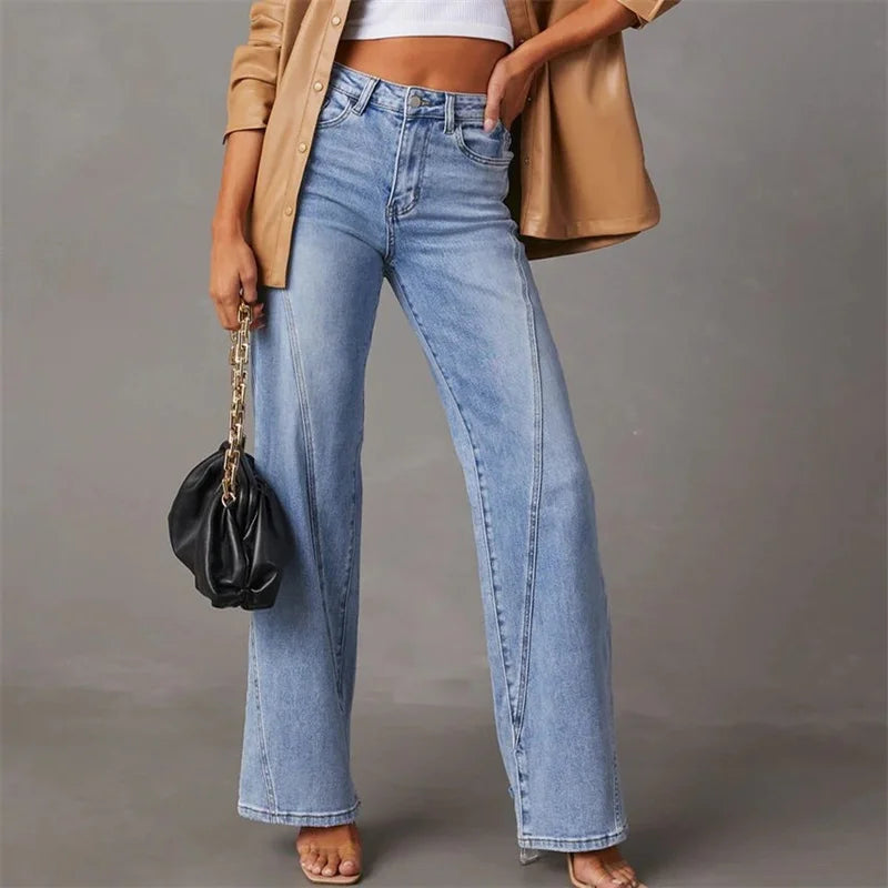 Katja | Utslåtte jeans