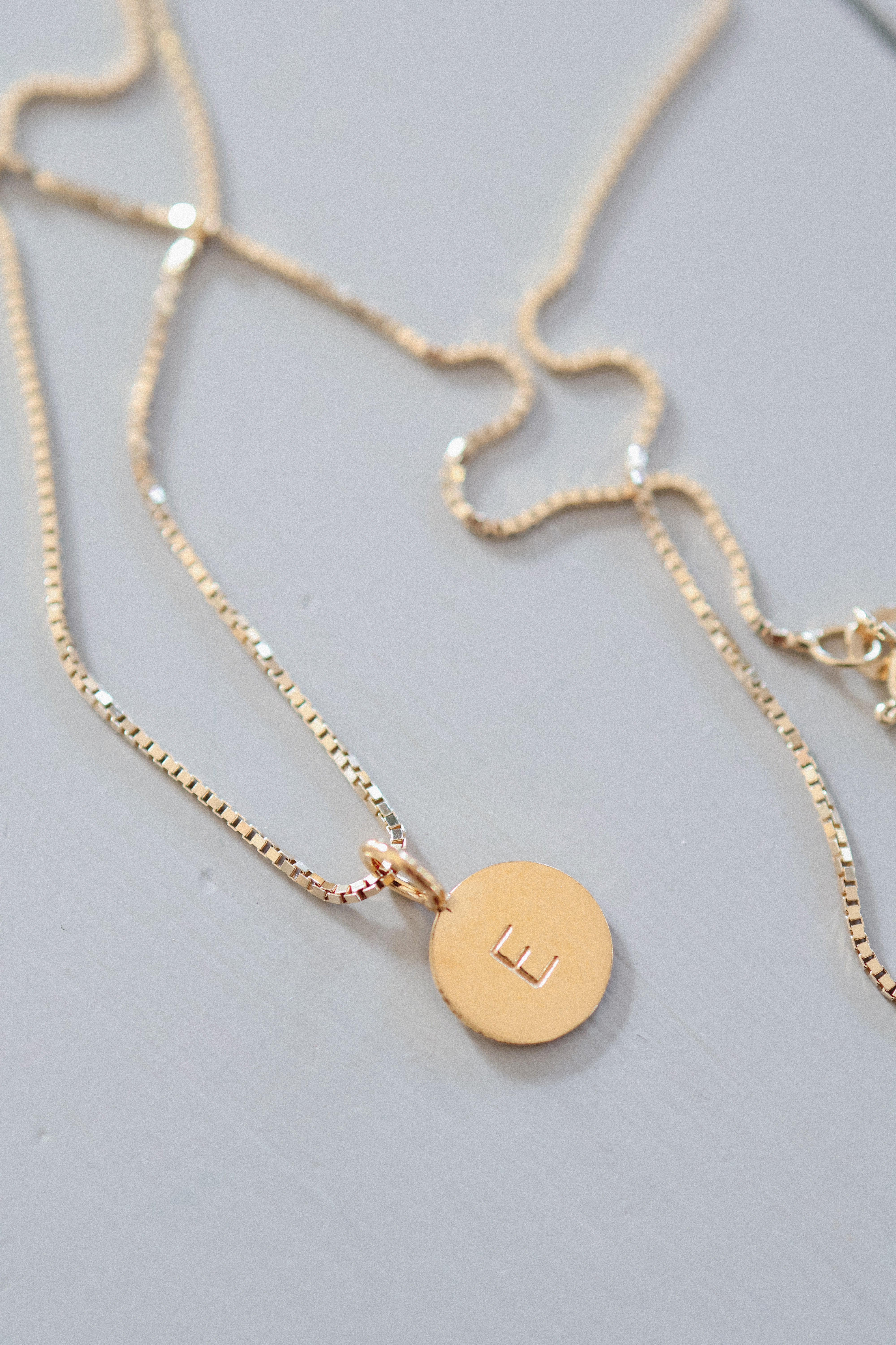 Letter jewelry