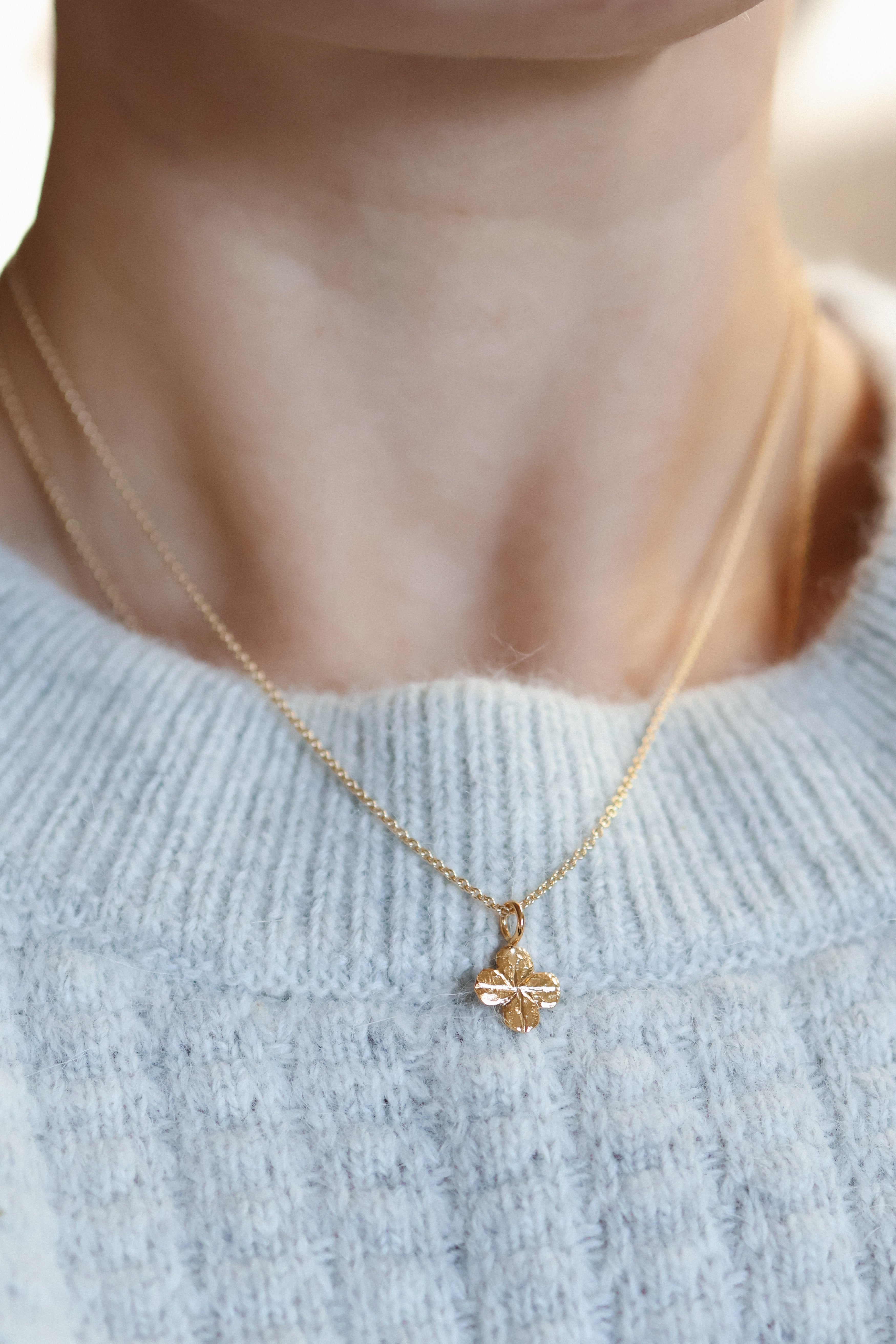 Clover necklace small