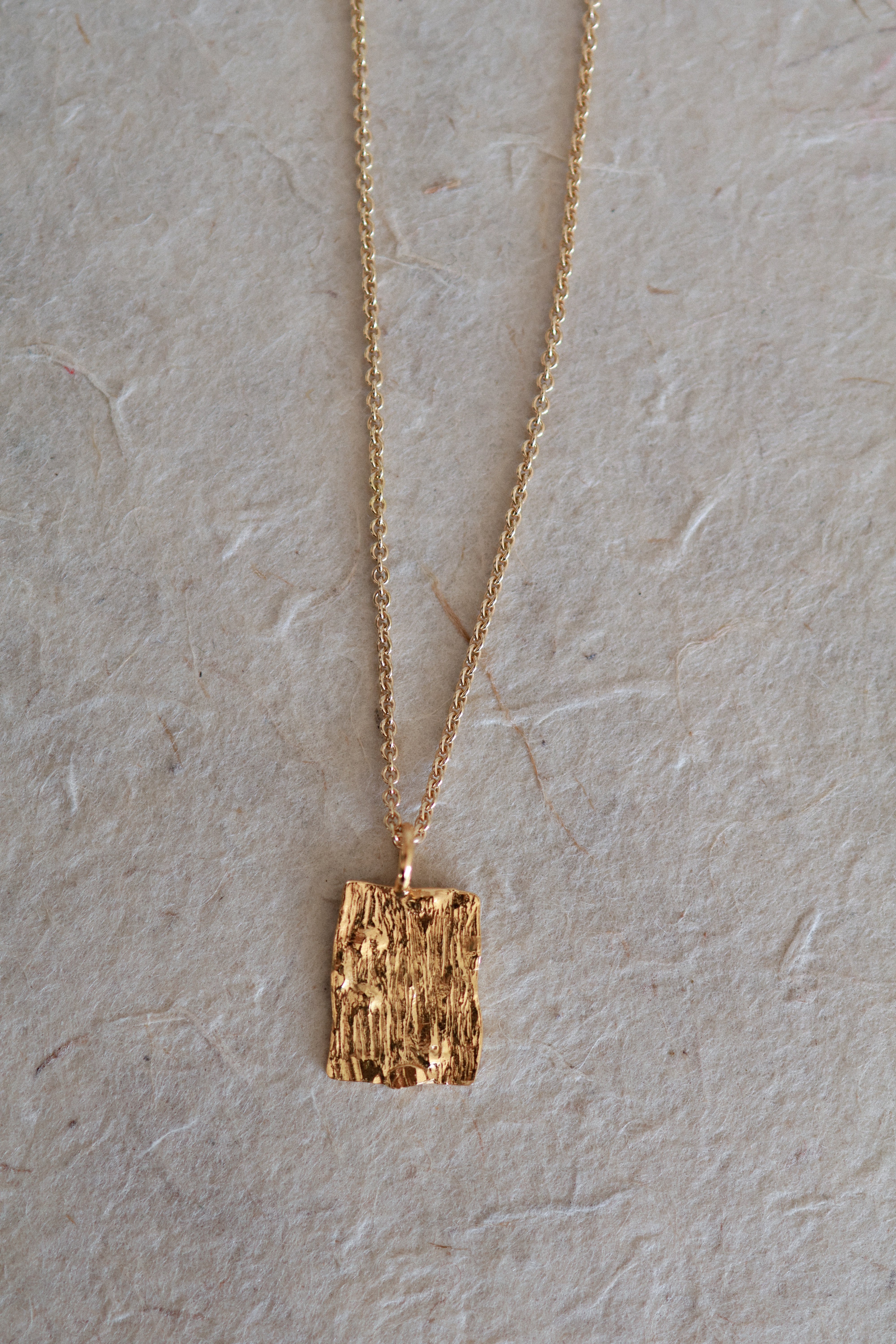 Bark necklace