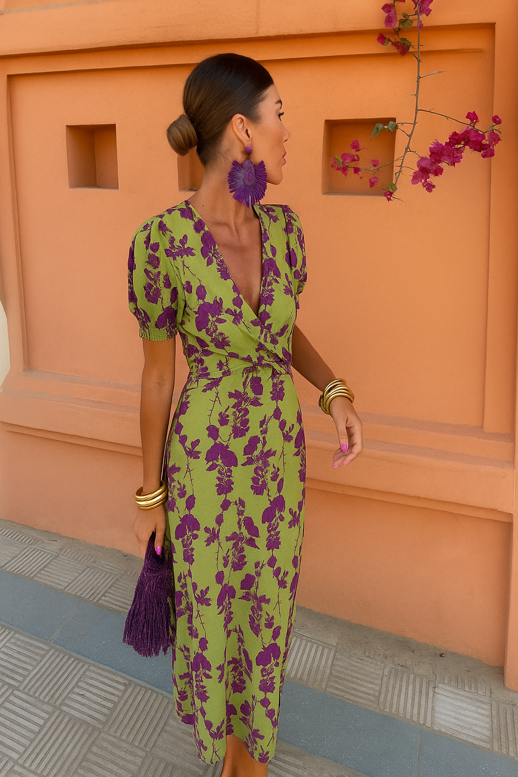 THALINDRA – BLOOMLIGHT GARDEN DRESS 