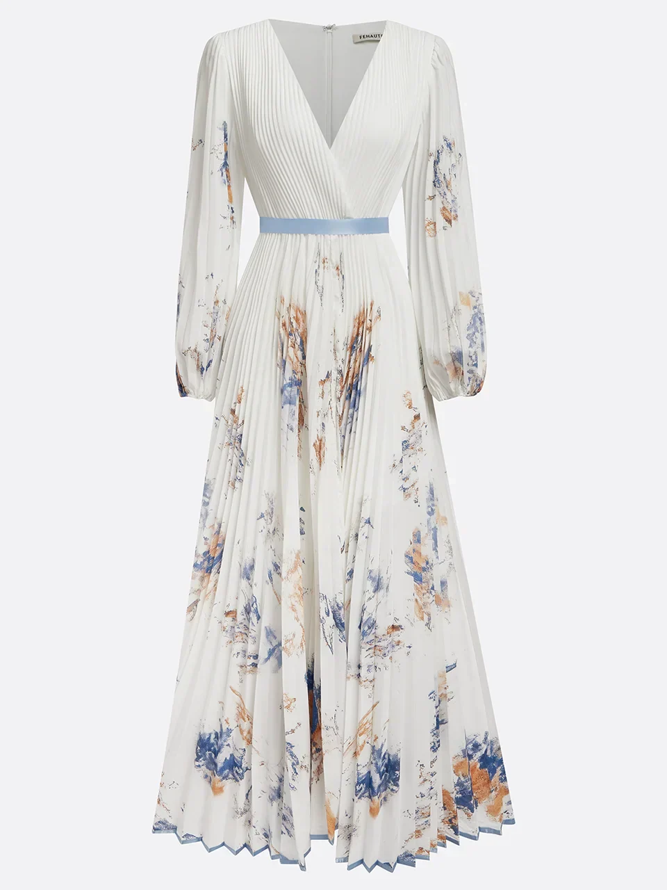 Aasne | Pleated maxi dress