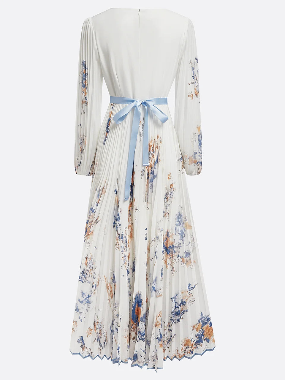 Aasne | Pleated maxi dress
