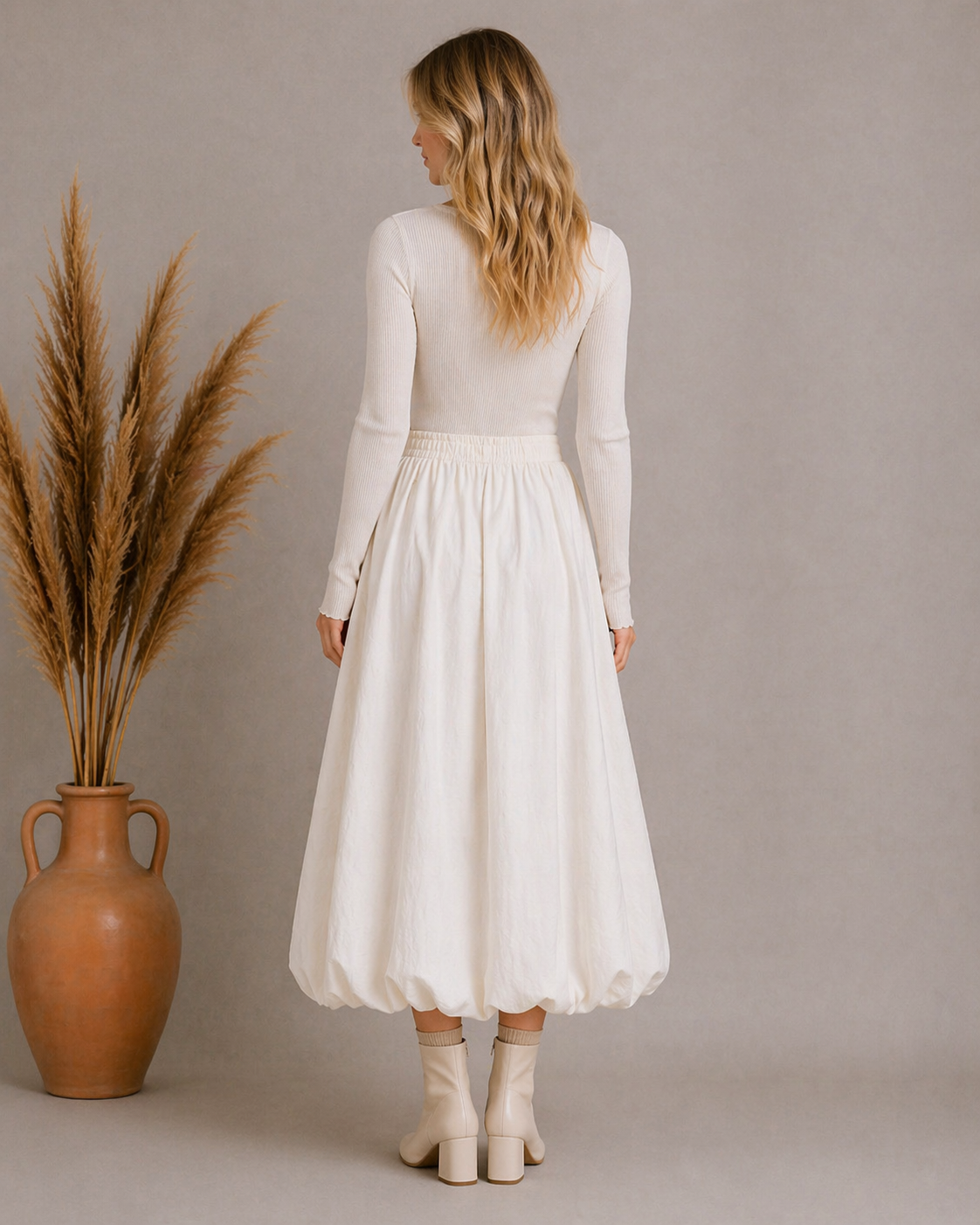 Marit | Airy Maxi Skjørt