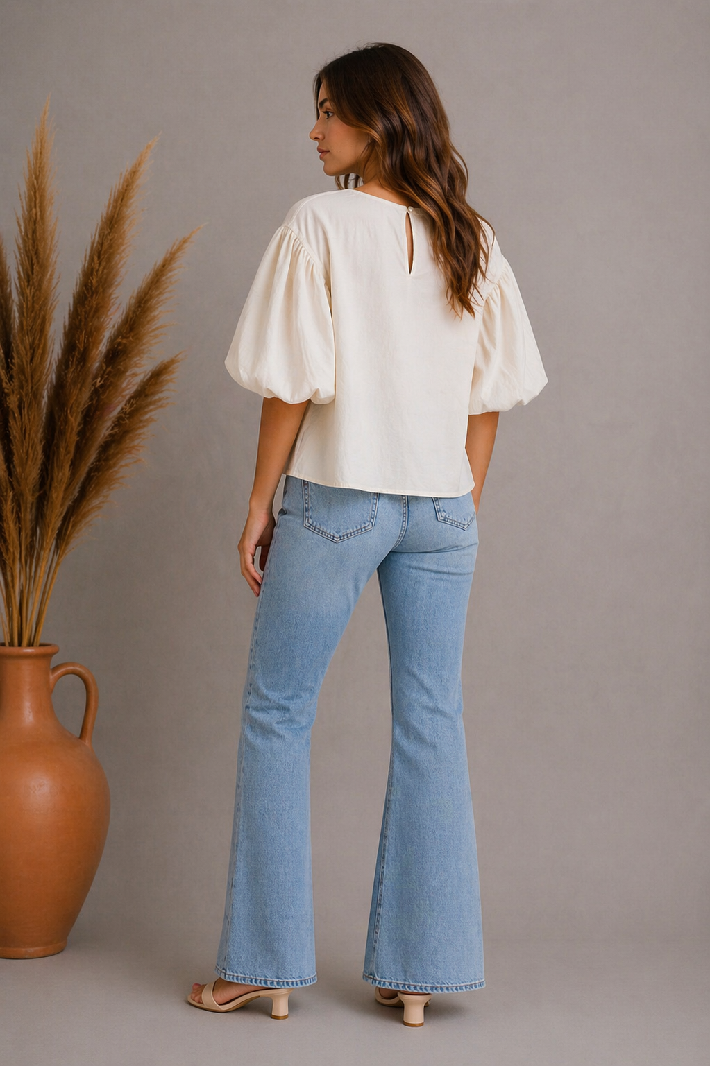 Solveig | Stripete Sommerbluse