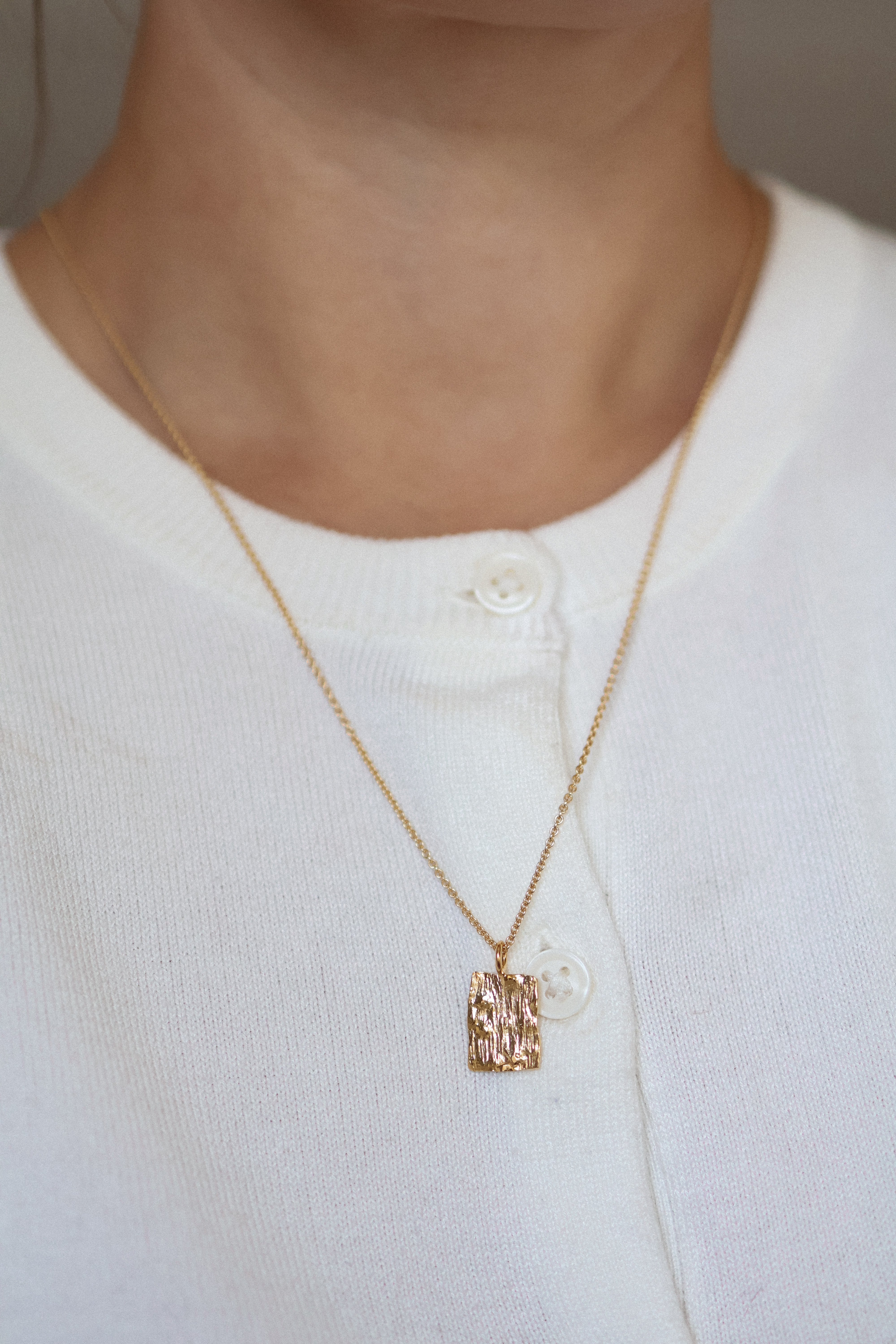 Bark necklace