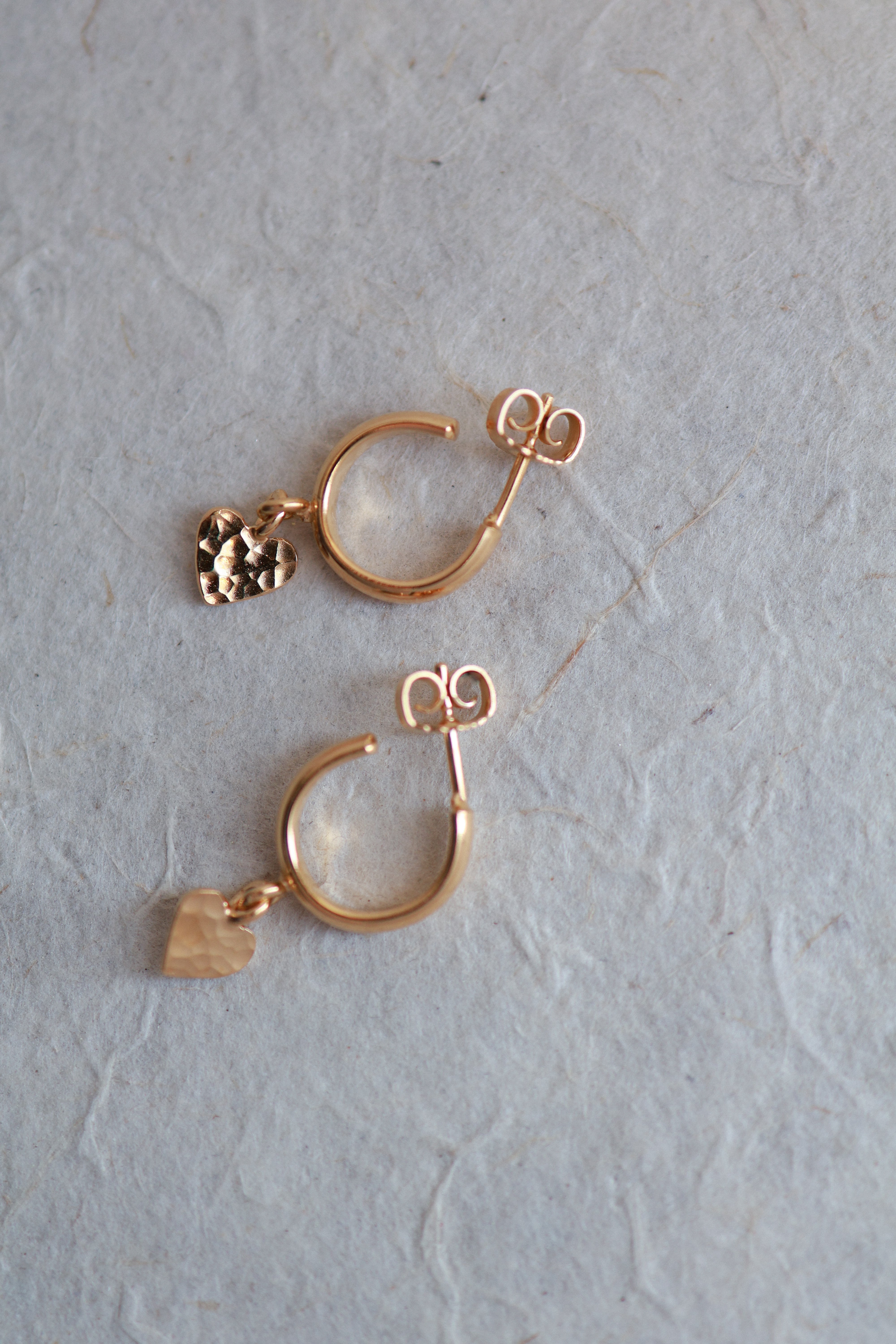 Heart earring