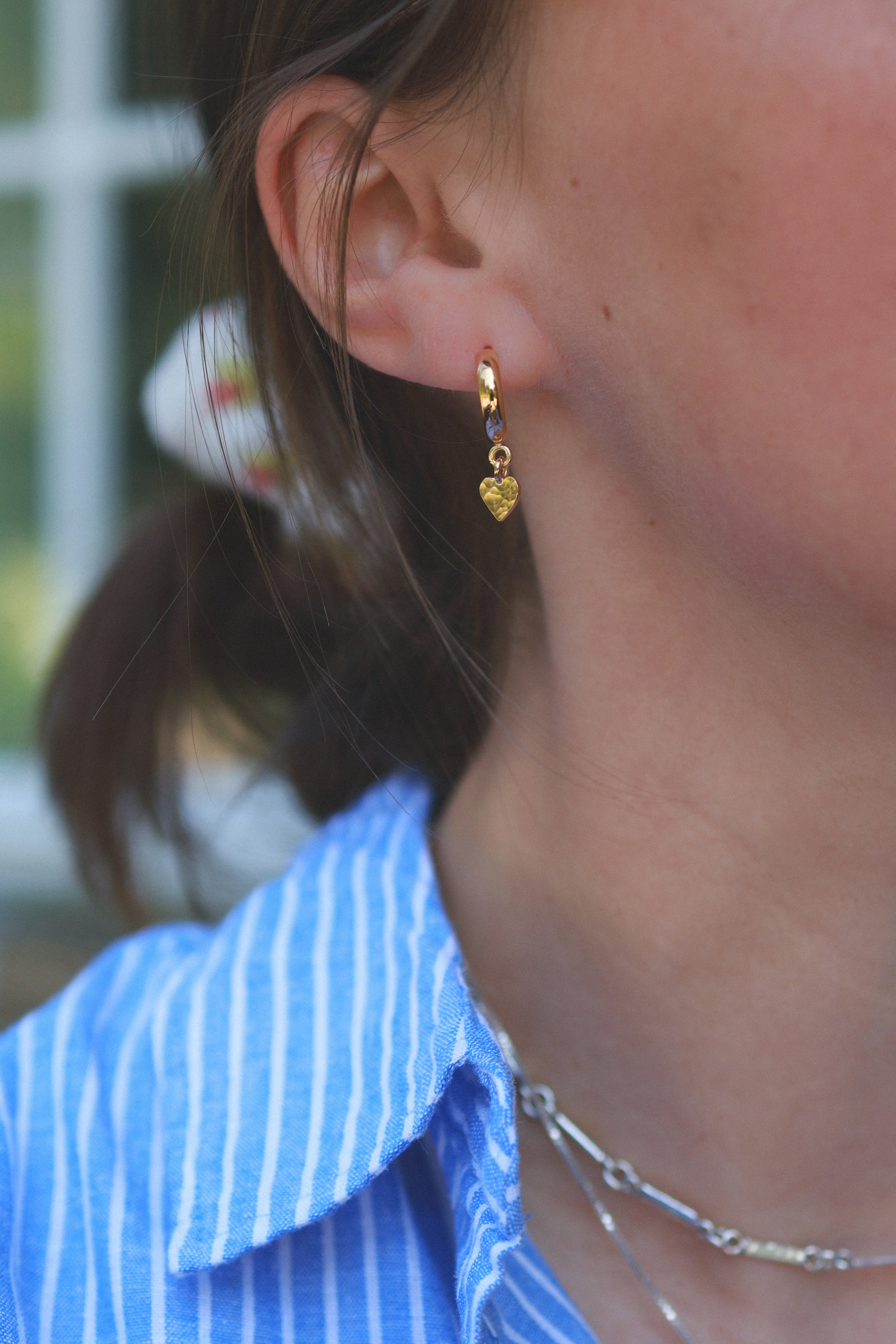 Heart earring