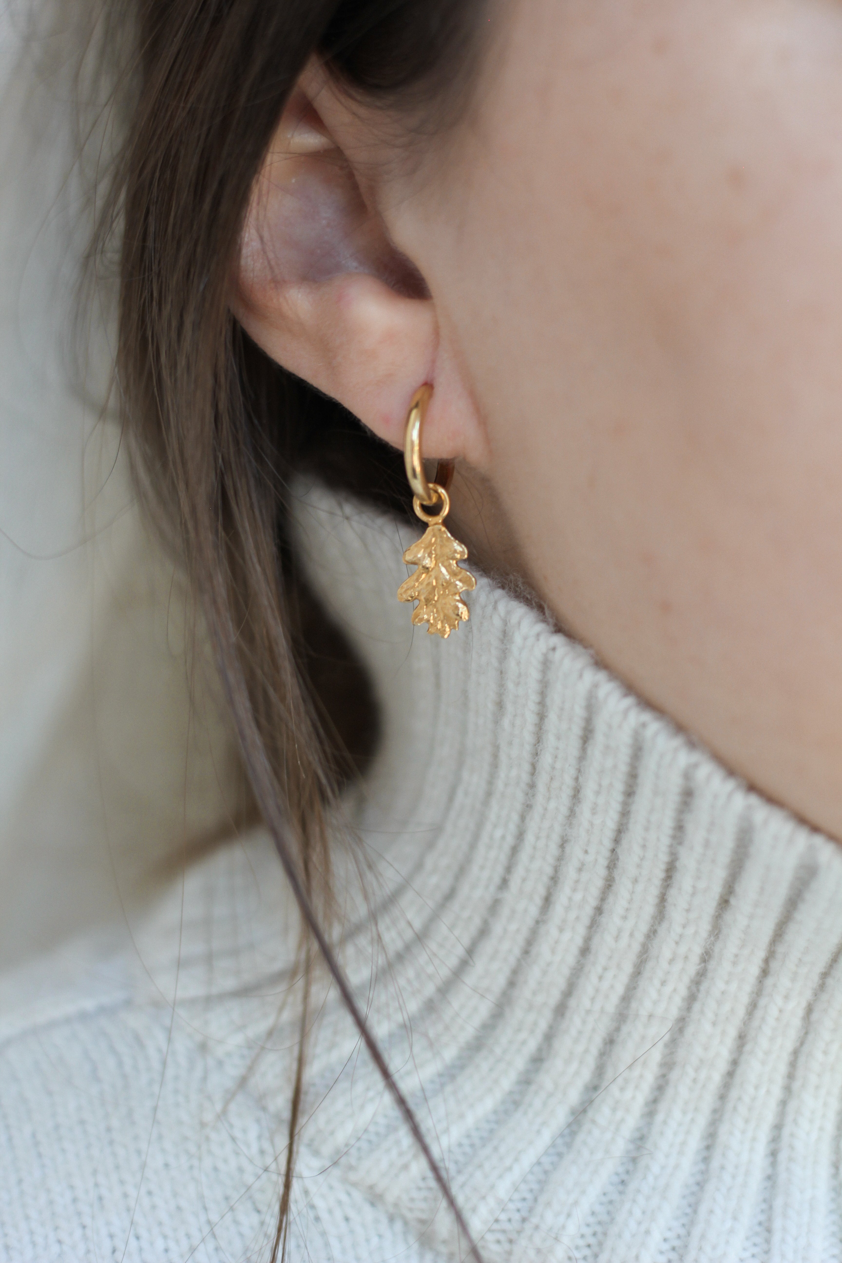 Oak earrings