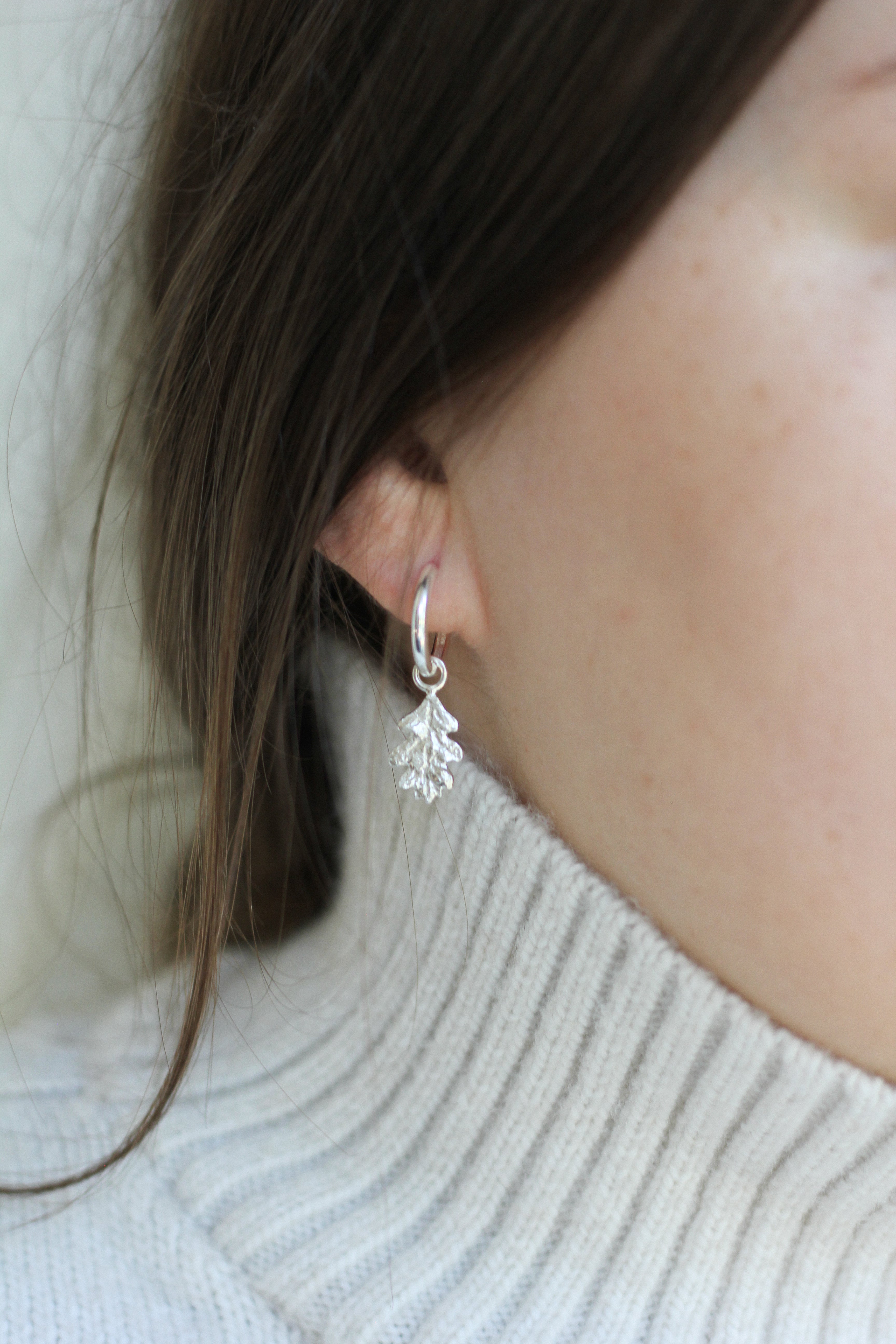 Oak earrings