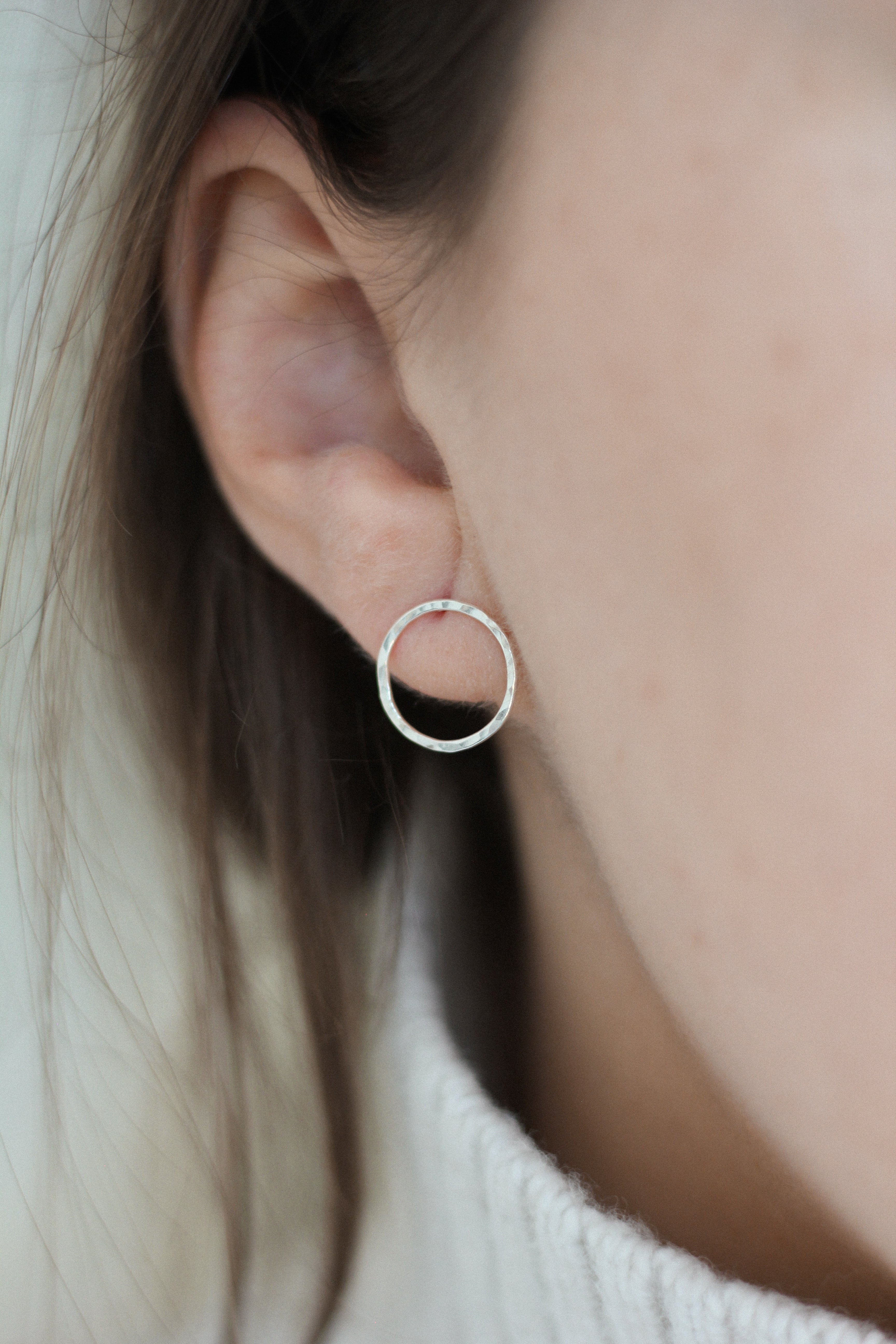 Twig earrings large