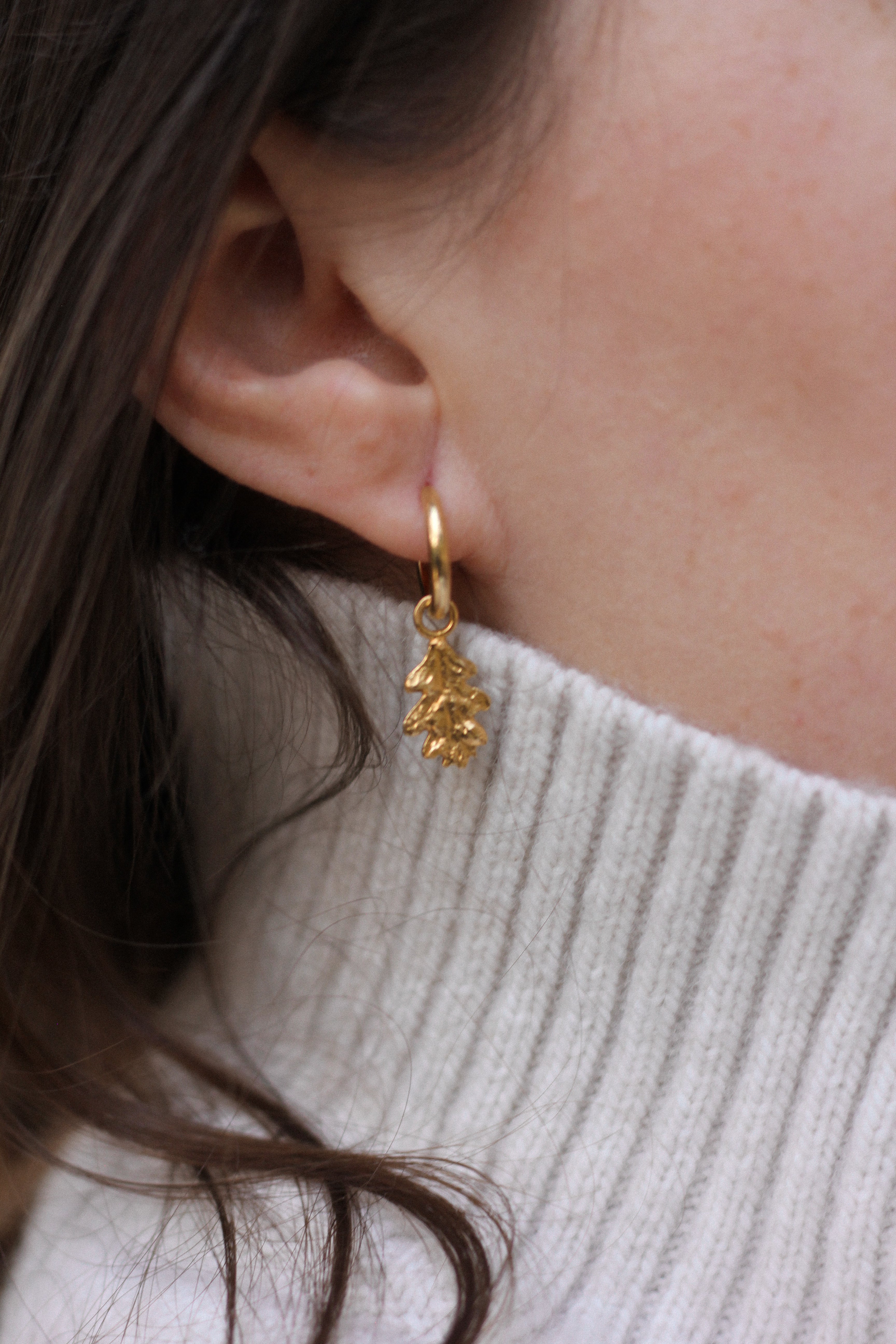 Oak earrings