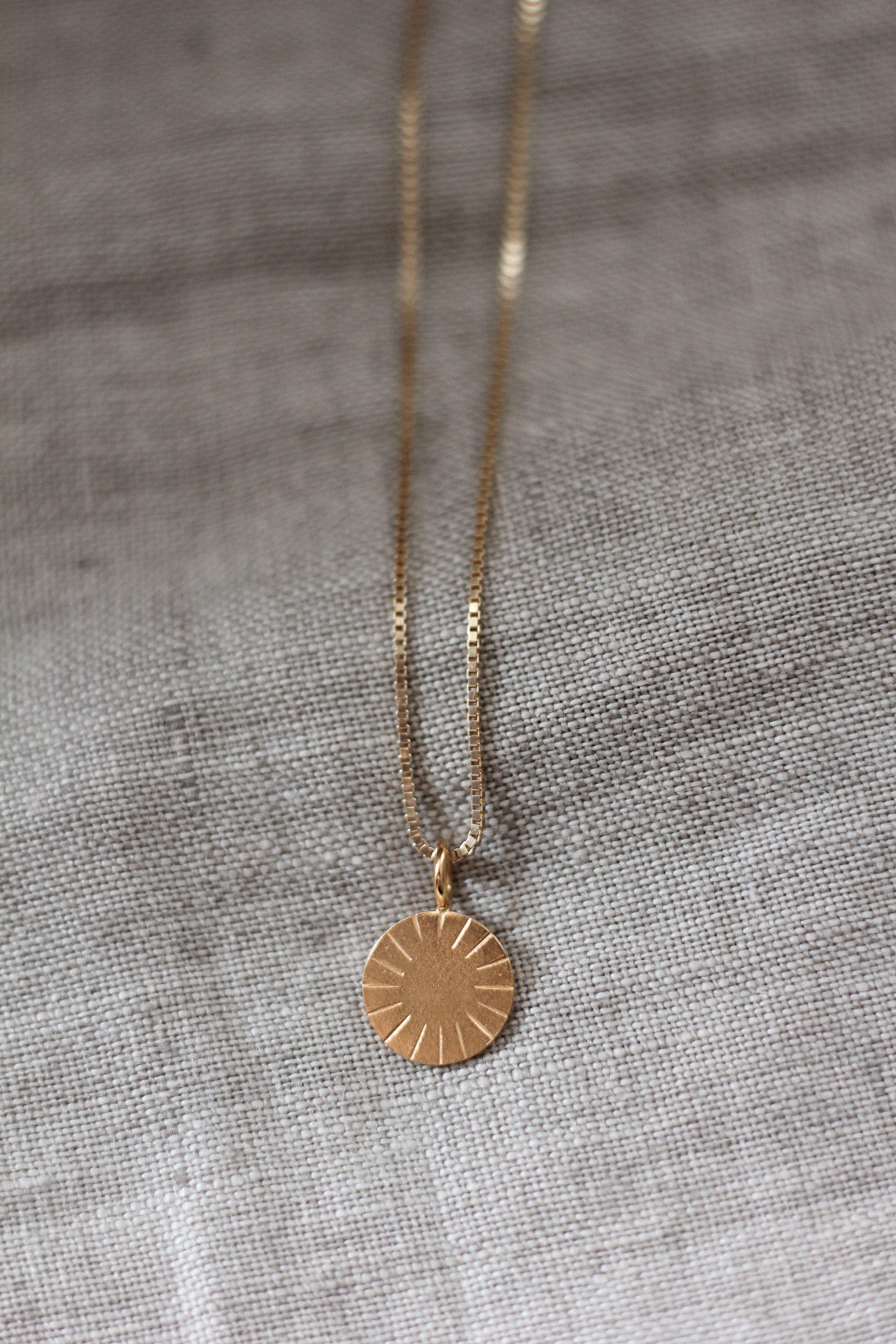 Straw necklace