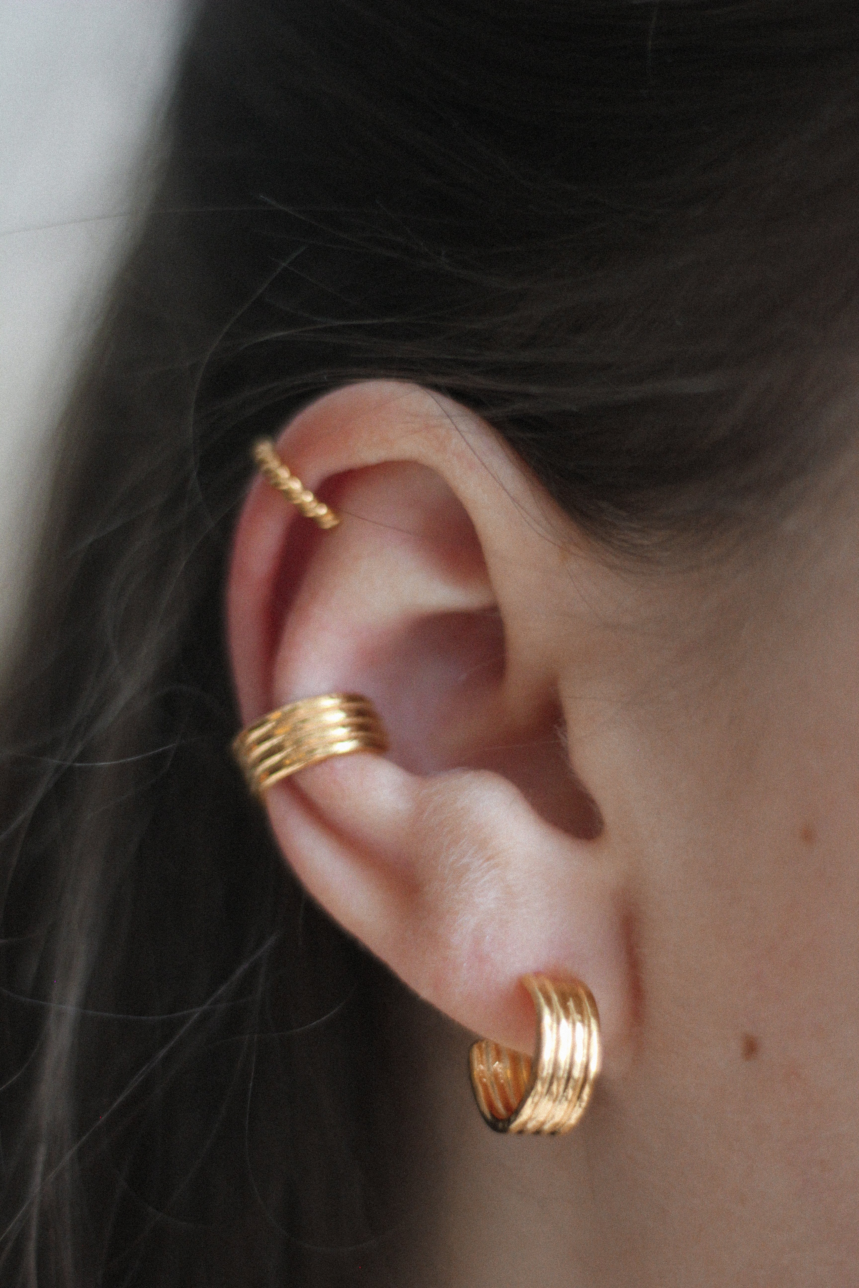 Twig earcuff thick