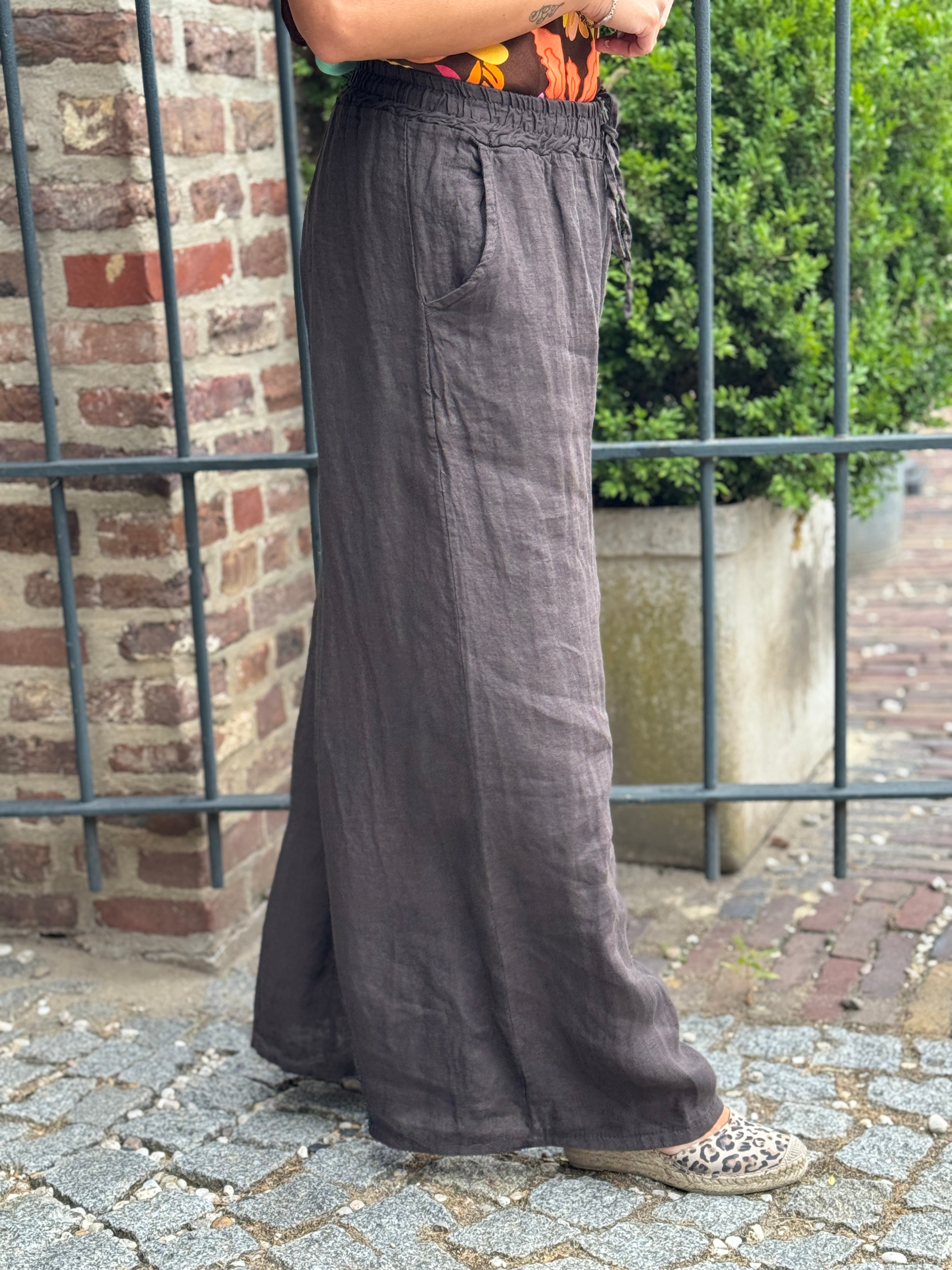 Nova | Brun Vide Bukse
