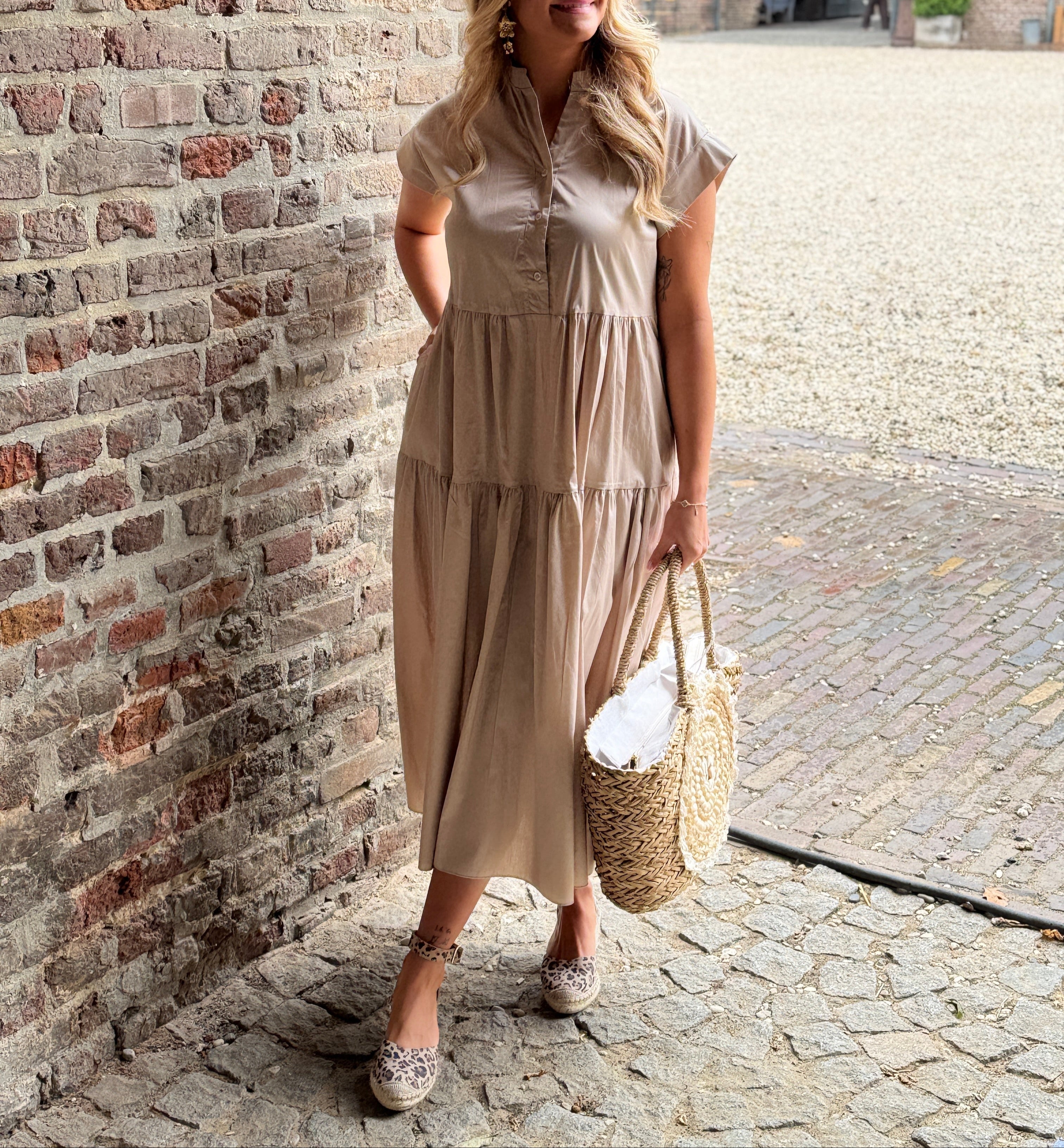 Moira Dress | Beige