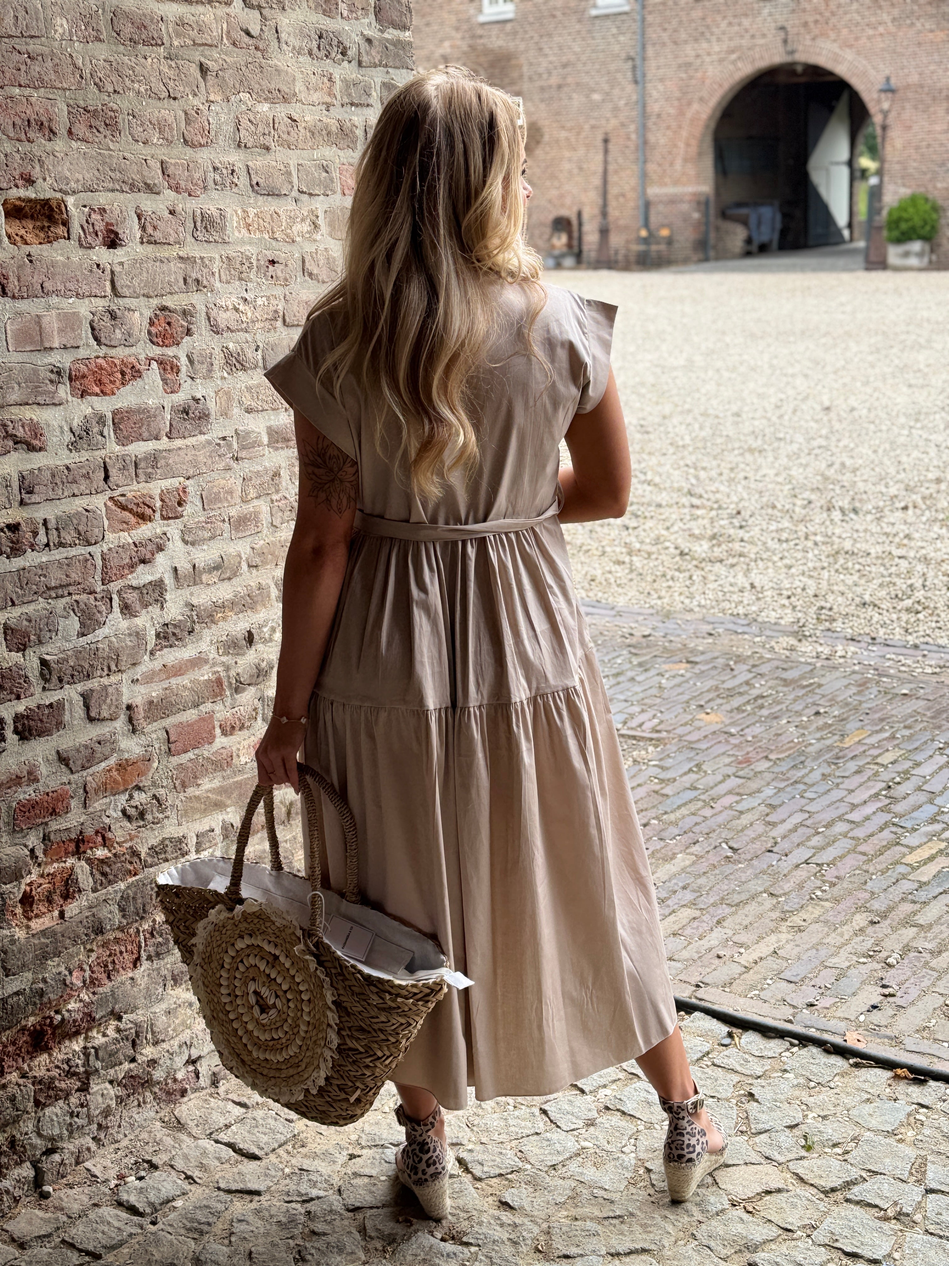 Moira Dress | Beige