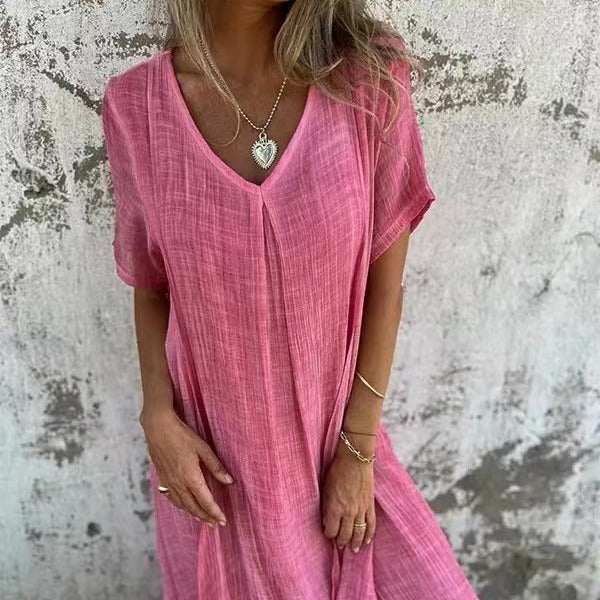 Bend | Airy dress with V-neck 