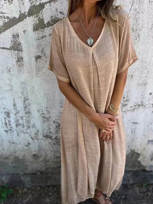 Bend | Airy dress with V-neck 