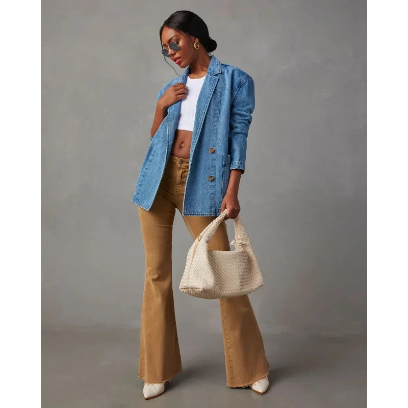 Eira | Denim Blazer Jakke