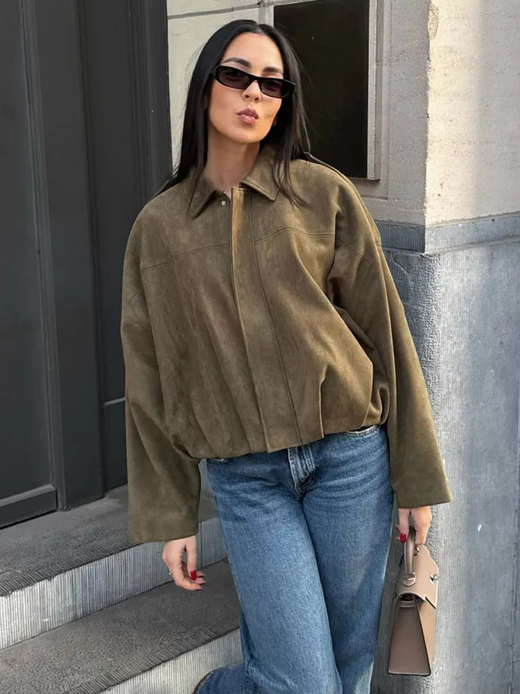 Trafza | Suede Jakke
