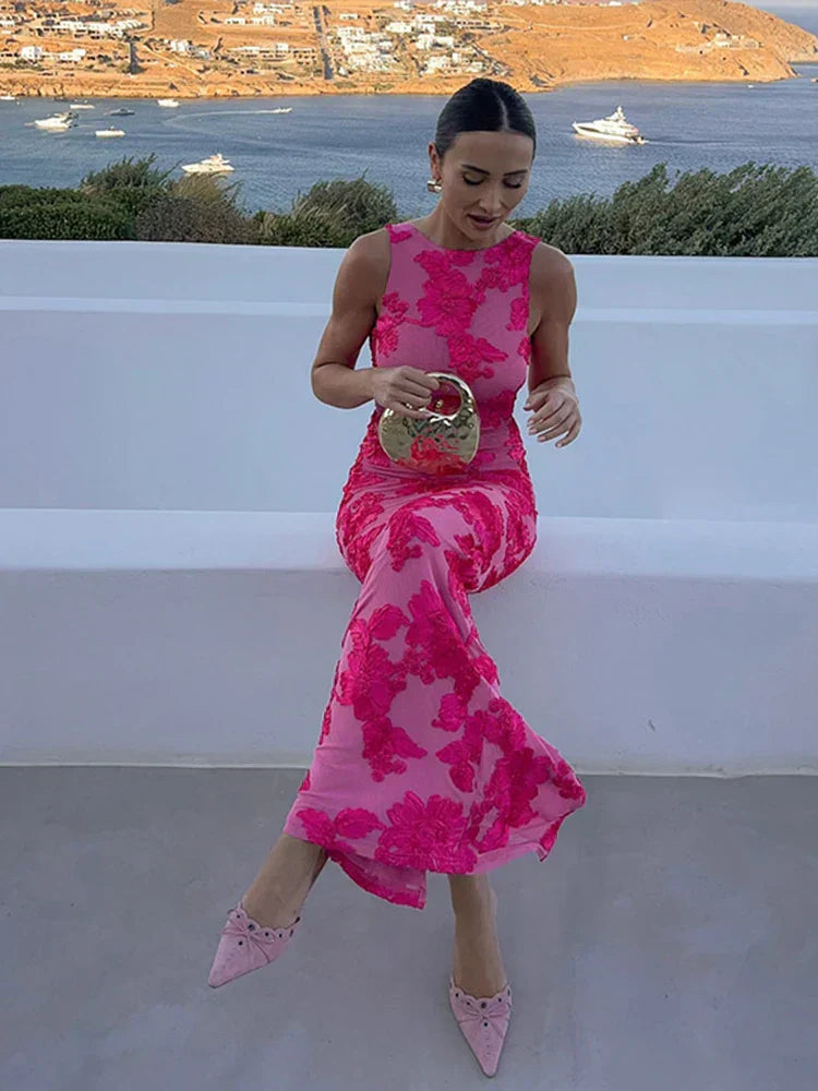 Amira - Elegant Floral Dress