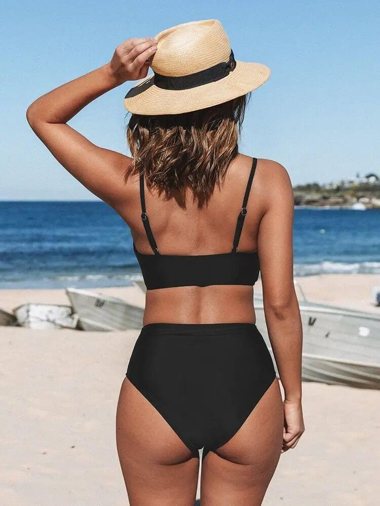 Sofie | Bikini Sett med Høyt Liv