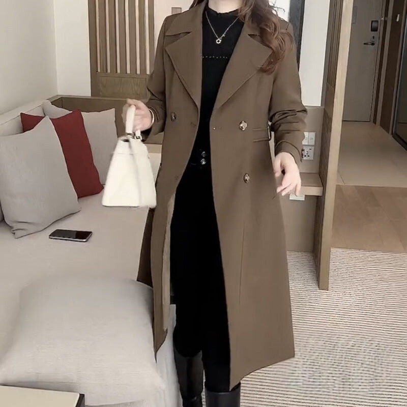 Märta | Timeless Wool Trench Coat