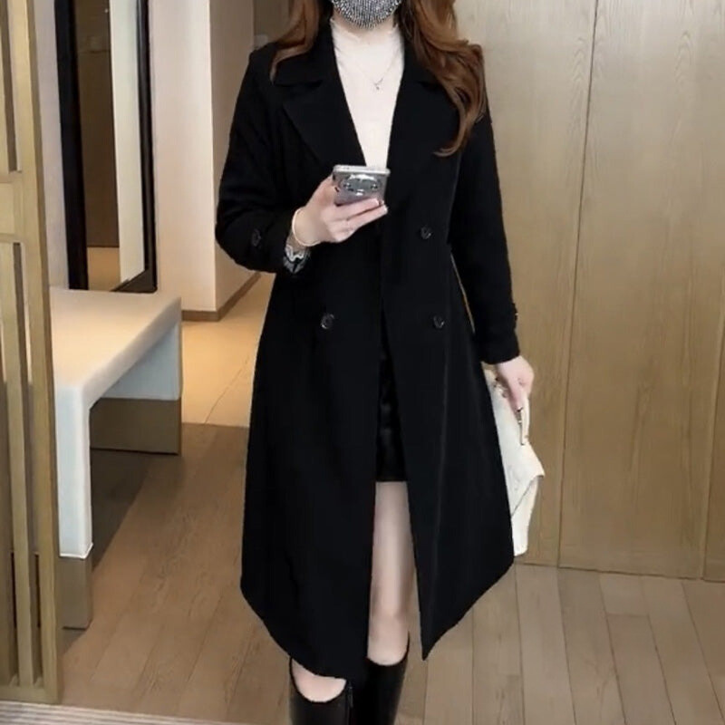 Märta | Timeless Wool Trench Coat