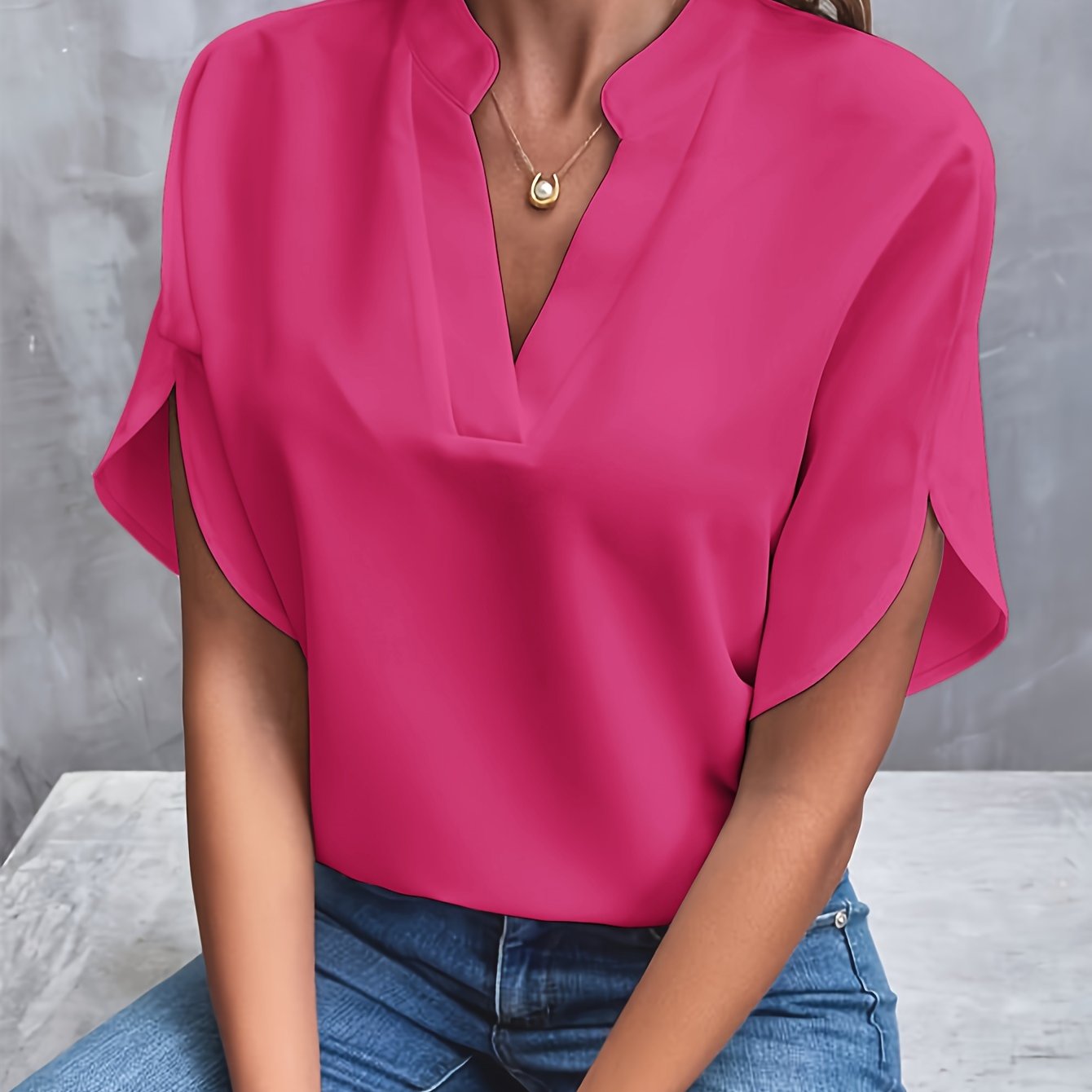 Vivian | Elegant og Tidløs Bluse