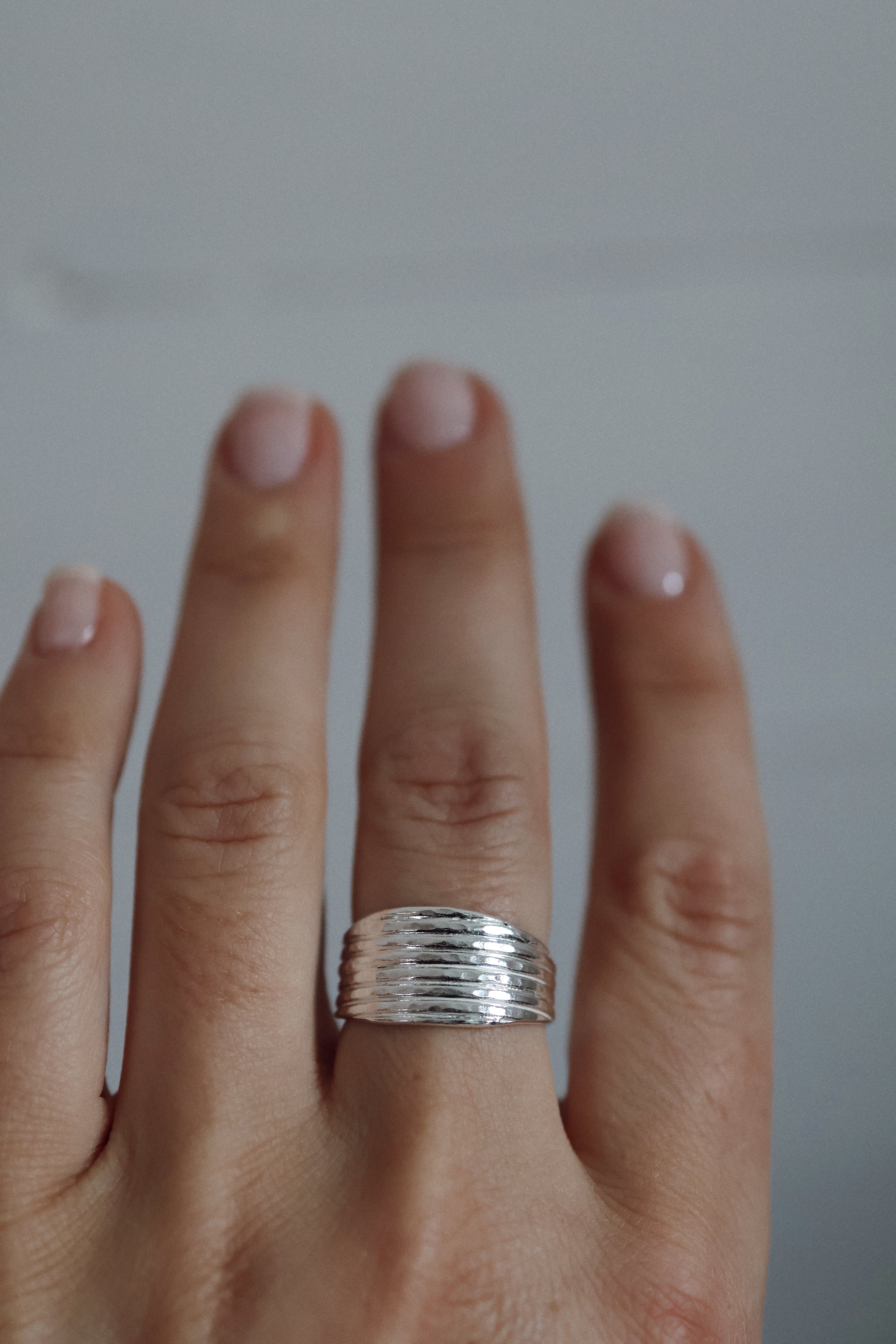 Twig ring wide