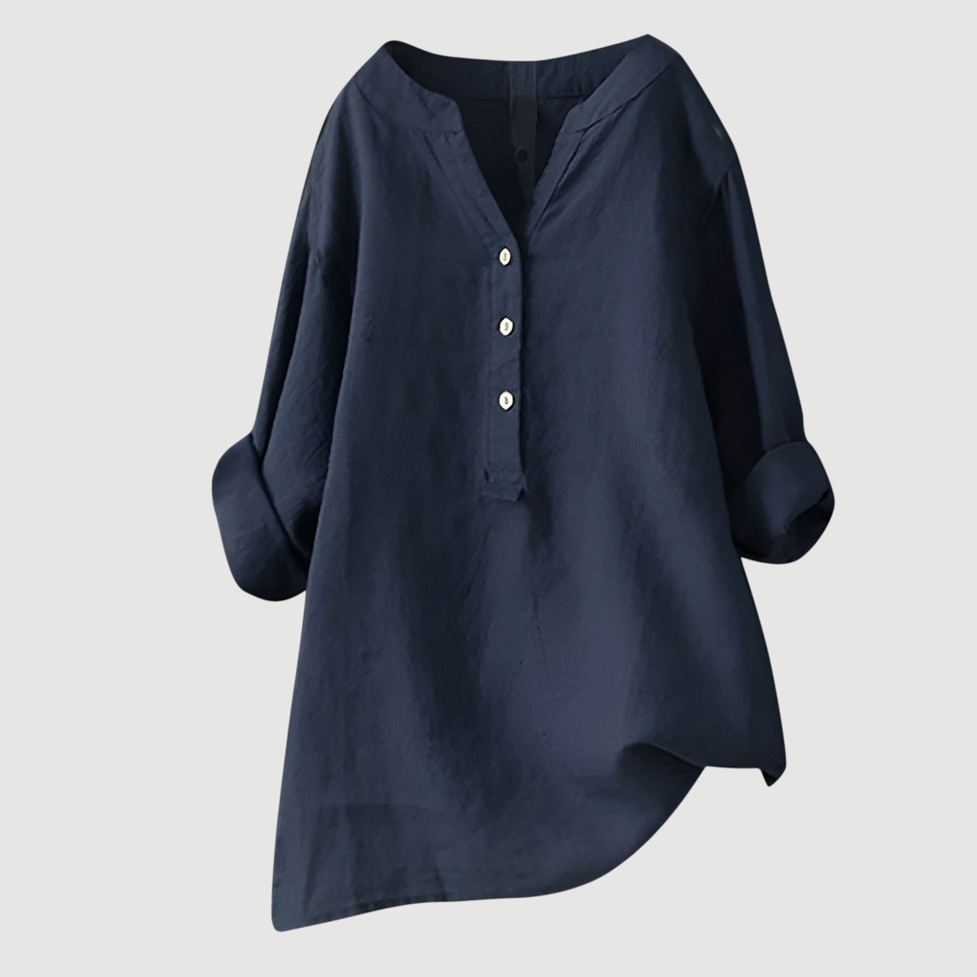 Venke | Airy link blouse with button details 
