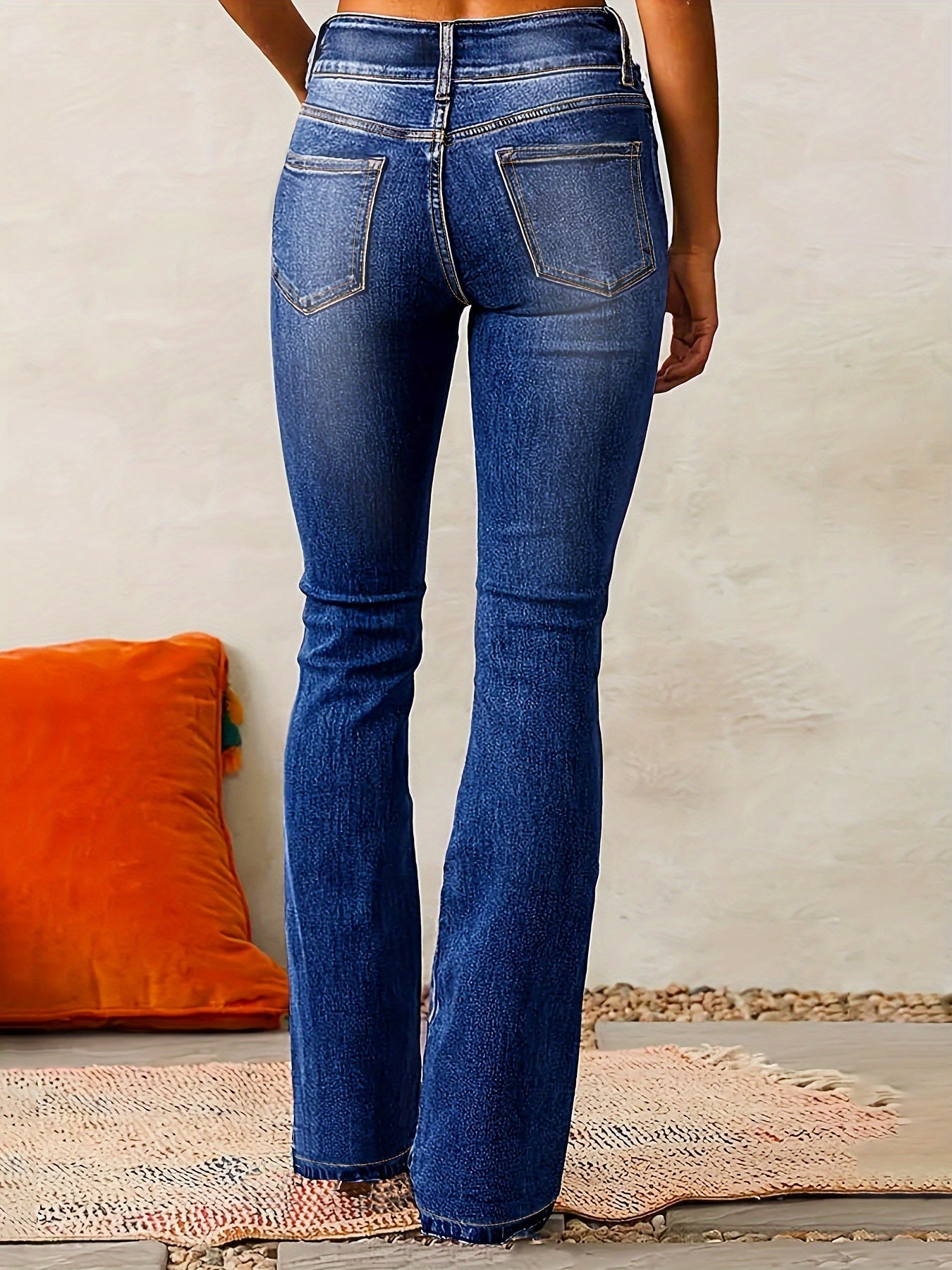 Aya | Høytlivs Flare Jeans