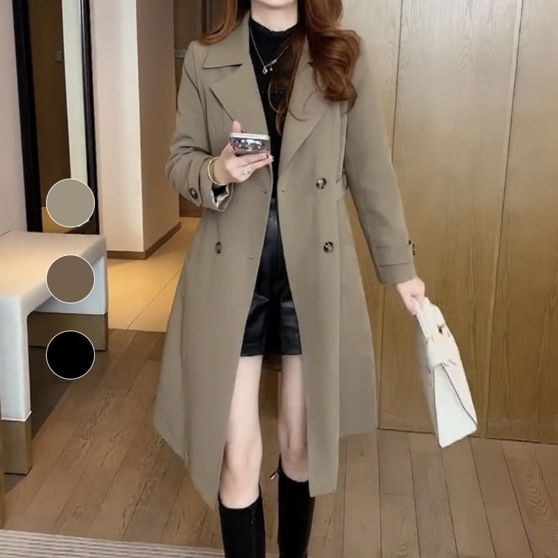 Märta | Timeless Wool Trench Coat
